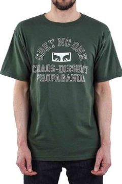 T-shirt Obey NO ONE EYES VERDE(127934582)