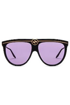 Солнцезащитные очки flat top - Gucci(125438630)