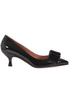 Chaussures escarpins L\'autre Chose Escarpins Femme En Verni Noir Avec Noeud(127904284)